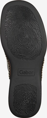 GABOR Teenslipper in Zwart