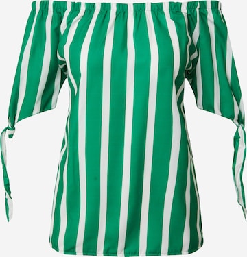 Hailys Blouse 'Vanessa' in Groen: voorkant