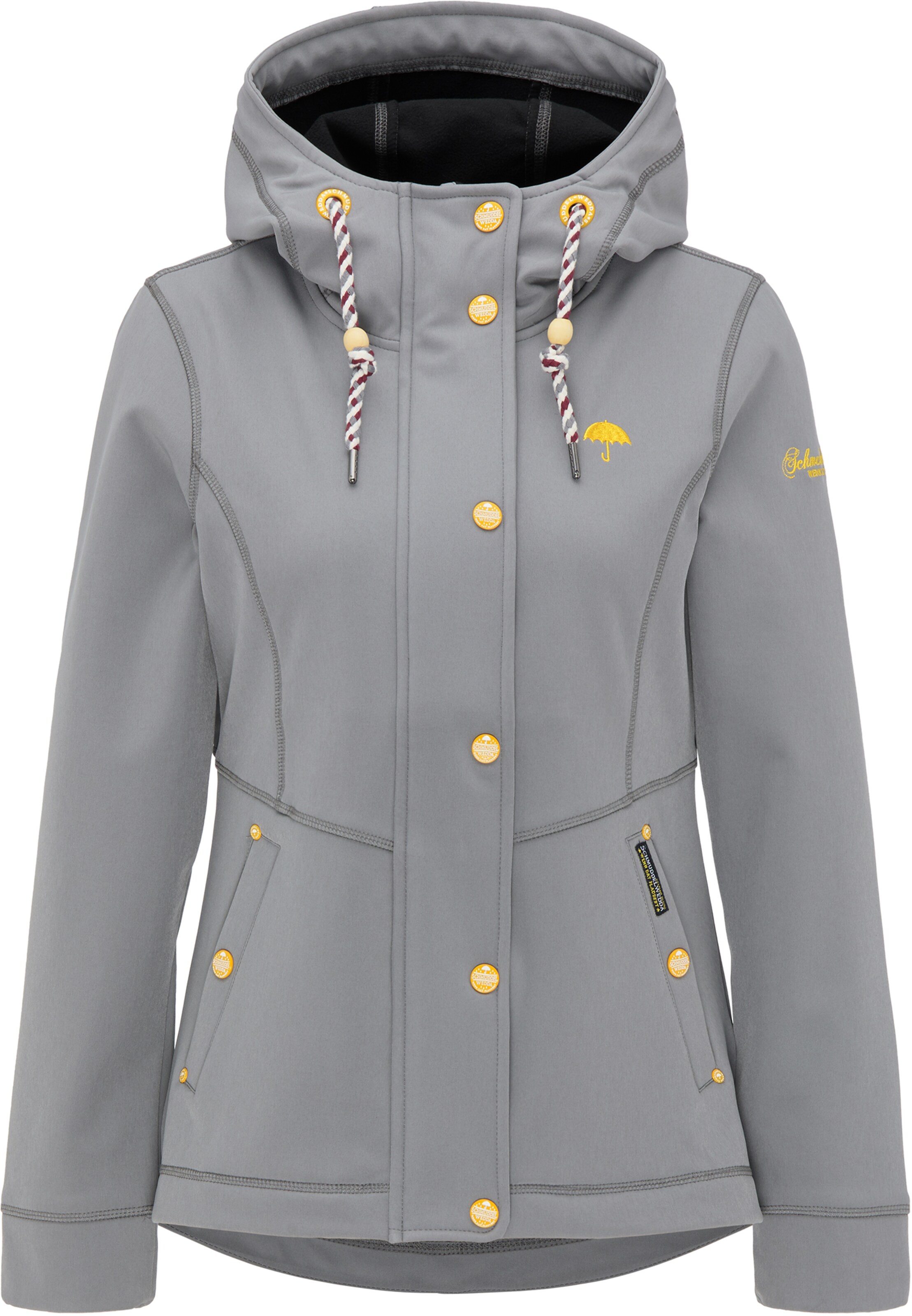 Schmuddelwedda - Tussenjas in de kleur Goudgeel