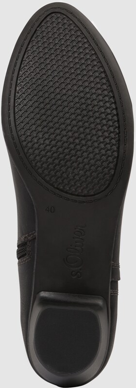 s.oliver red label cowboy stiefelette schwarz s.oliver red label cowboy stiefelette schwarz