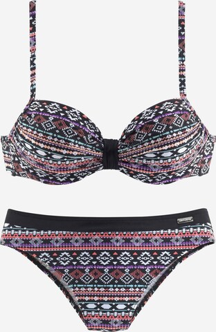 LASCANAT-shirt Bikini - plava boja: prednji dio