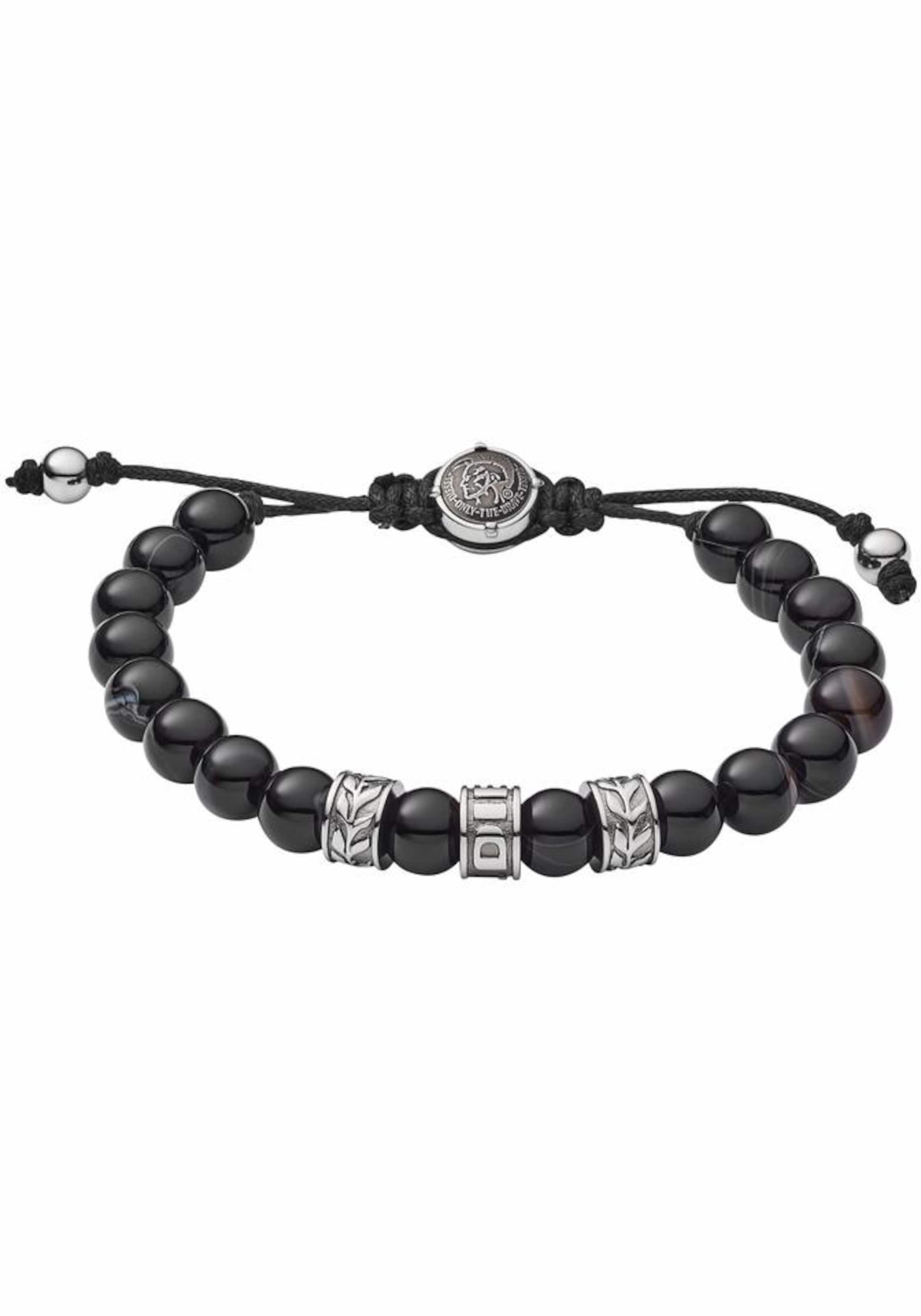 DIESEL Náramok - Čierna