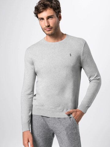 Polo Ralph Lauren - Jersey en gris: frente