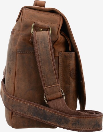 Greenland Nature Document Bag in Brown