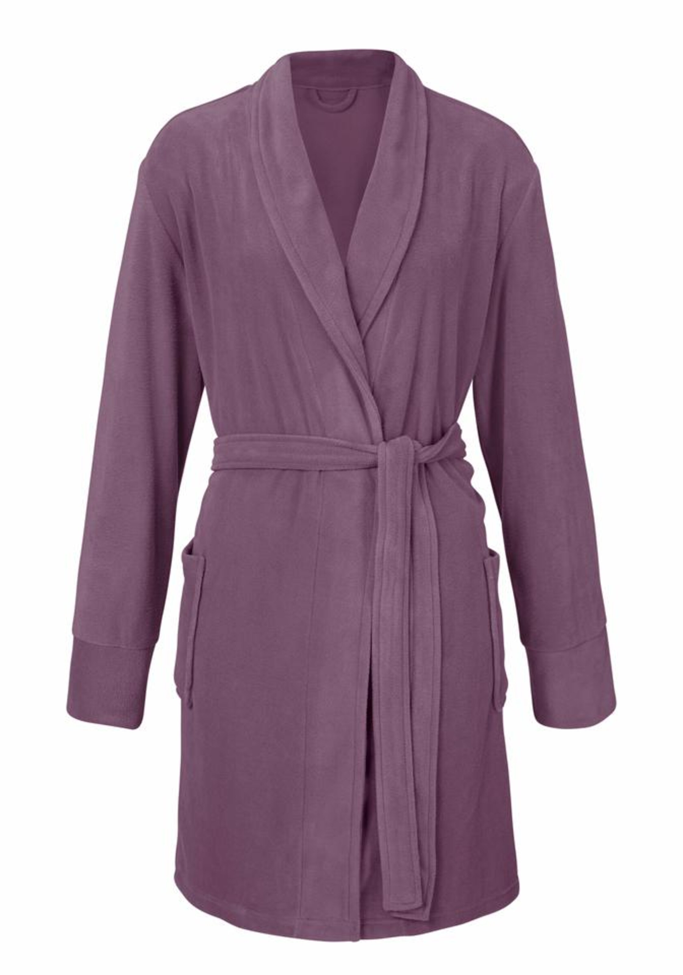 ARIZONA - Fleece-Morgenmantel in mauve