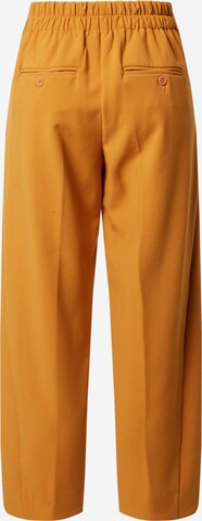 Regular Pantalon à plis Ottod’Ame en jaune