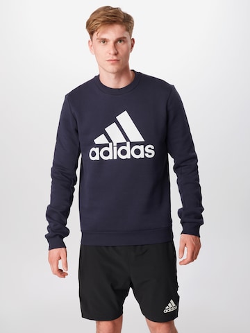 ADIDAS SPORTSWEAR Regular fit Sport szabadidős felsők 'Bos Crew' - kék: elől