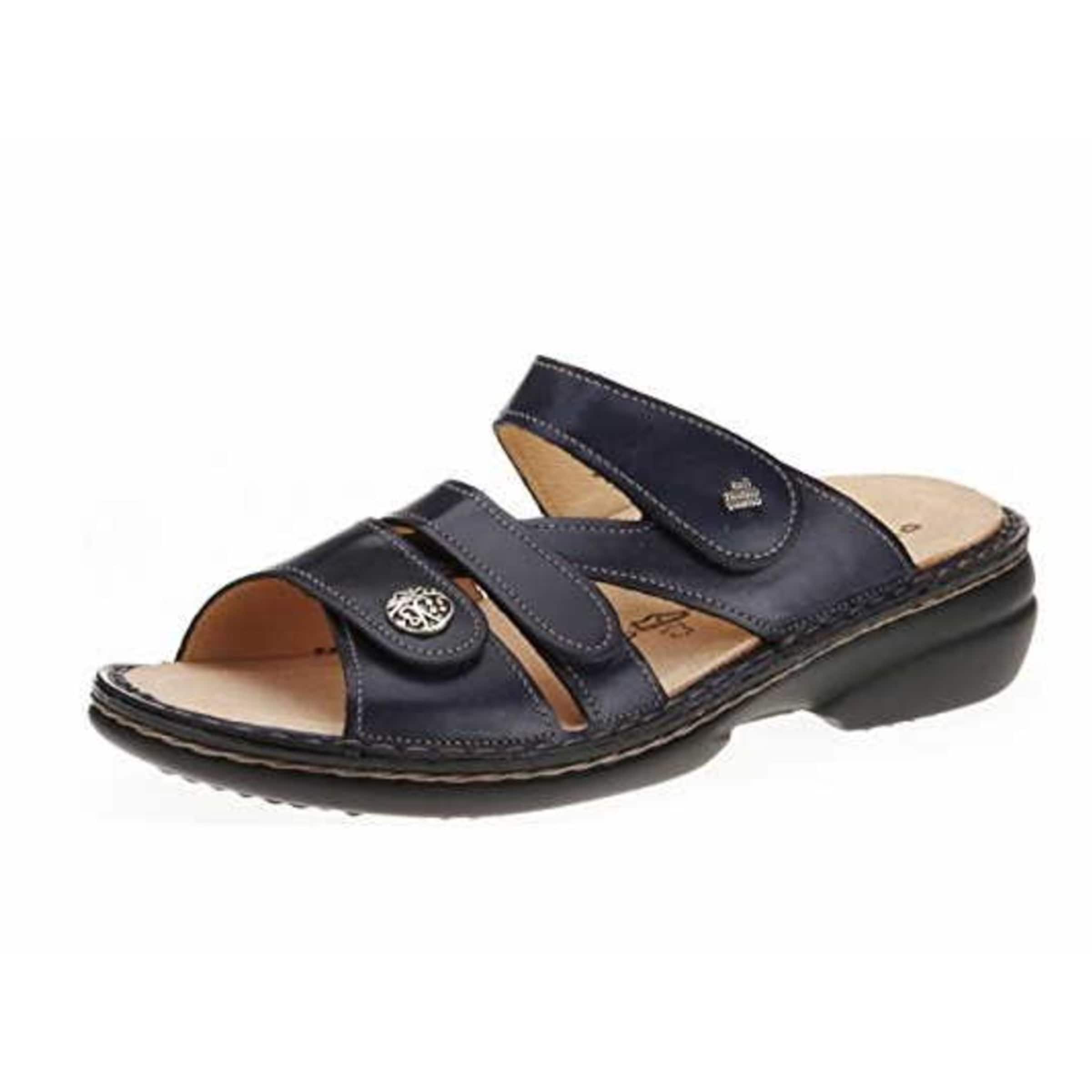 Finn Comfort Muiltjes 'Ventura Soft' in Blauw: voorkant