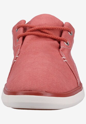 Baskets basses 'Gateway Pier' TIMBERLAND en rouge