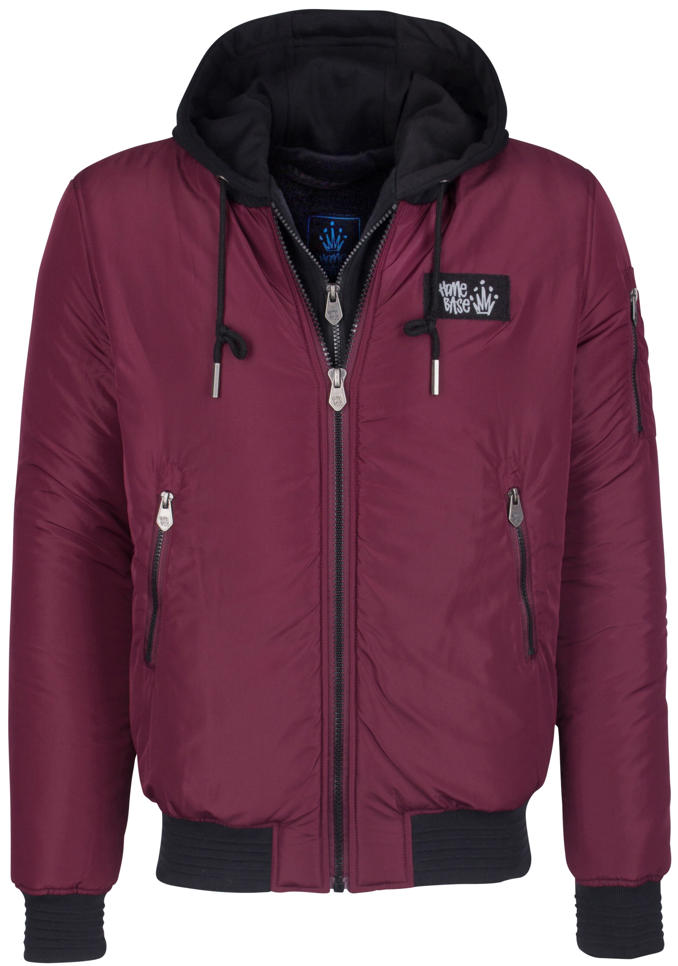 HOMEBASE - Winterjas in de kleur Rood