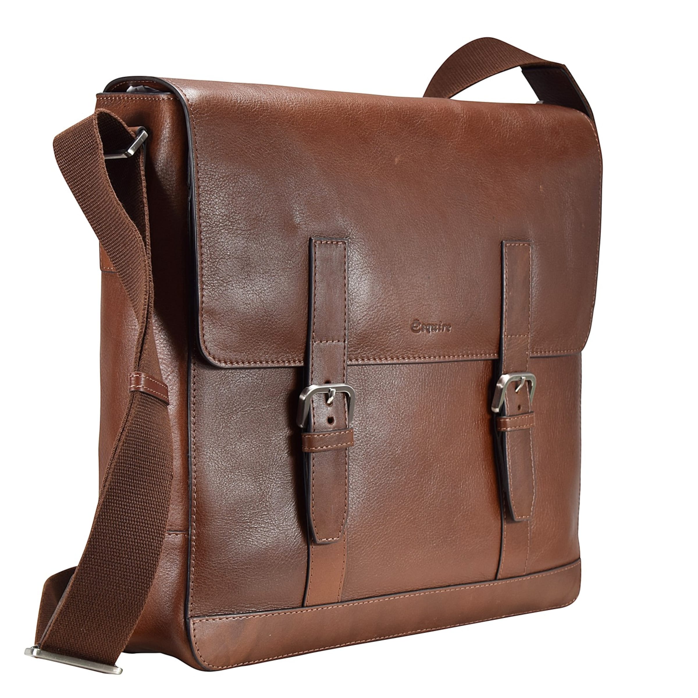 Esquire Schoudertas 'Vienna' in Bruin