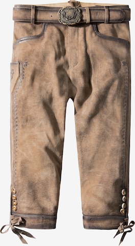 STOCKERPOINT - Pantalón tradicional en marrón: frente