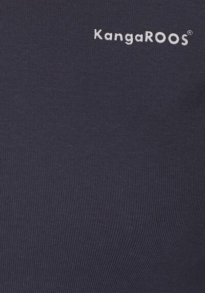 KangaROOS Shirt in marine / graumeliert, Produktansicht