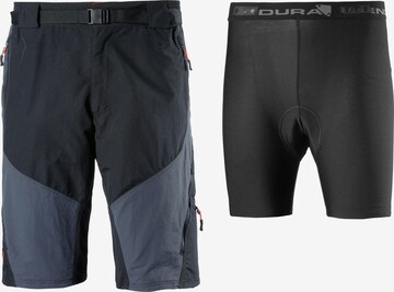 ENDURA Regular Workout Pants 'Hummvee' in Black: front