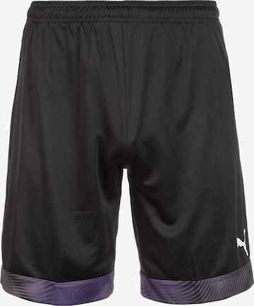 PUMA Regular Workout Pants 'Cup' in Black: front