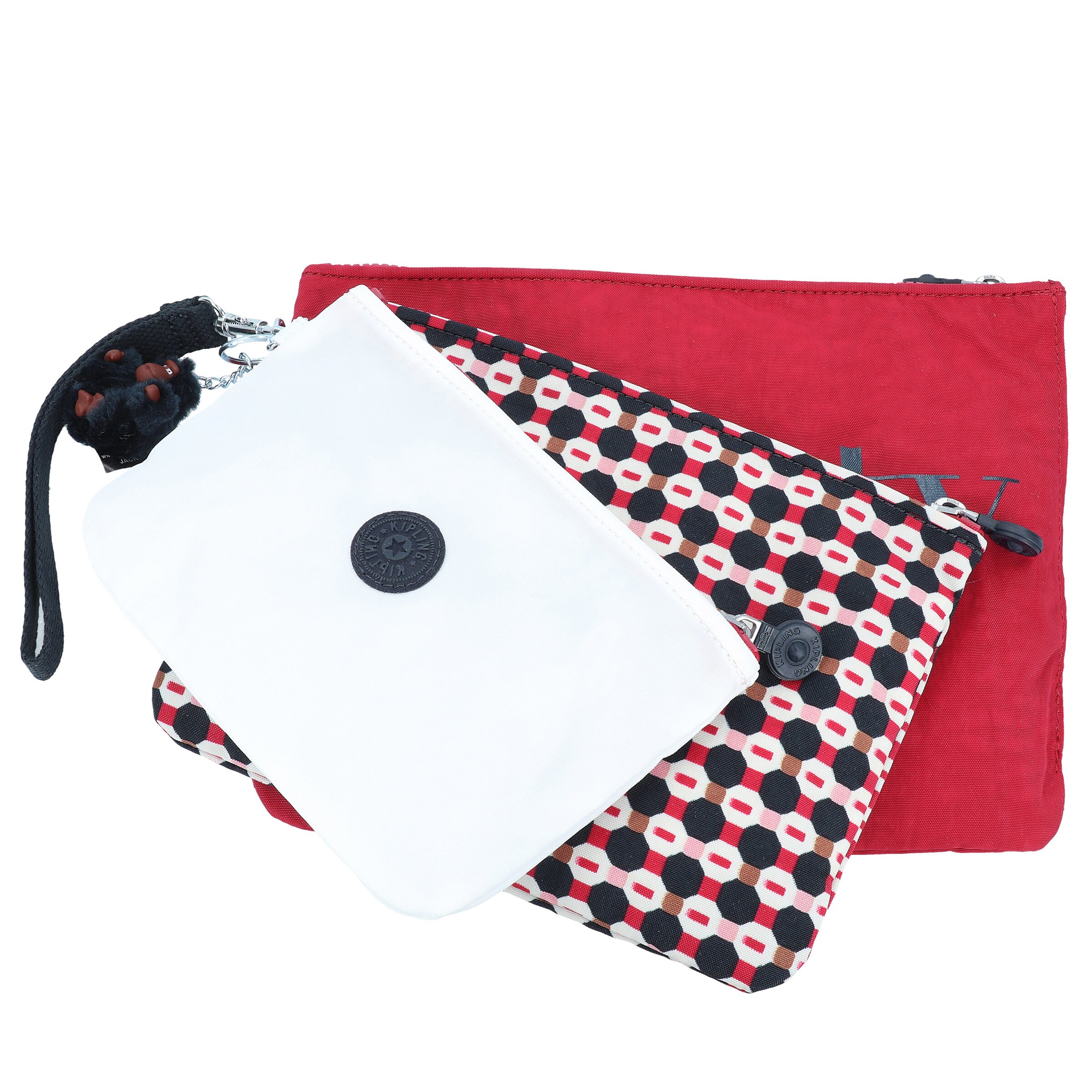 KIPLING - Make up tas 'Beauty of Gifting Iaka L' in de kleur Navy