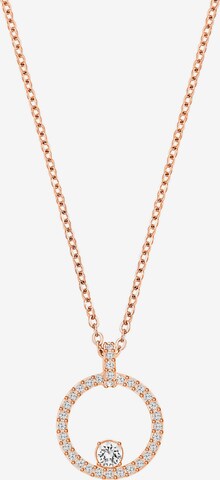 Collana di Swarovski in oro: frontale