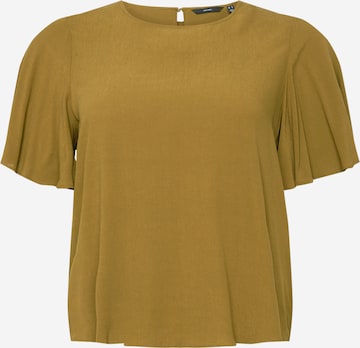 T-shirt 'ESTHER' Vero Moda Curve en jaune : devant