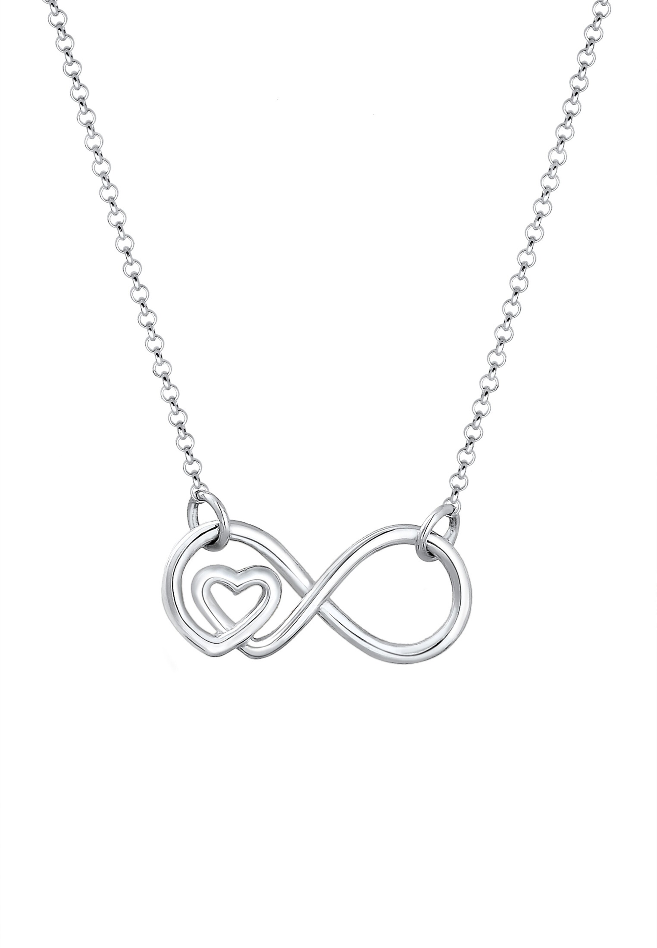 ELLI Necklace 'Herz' in Silver