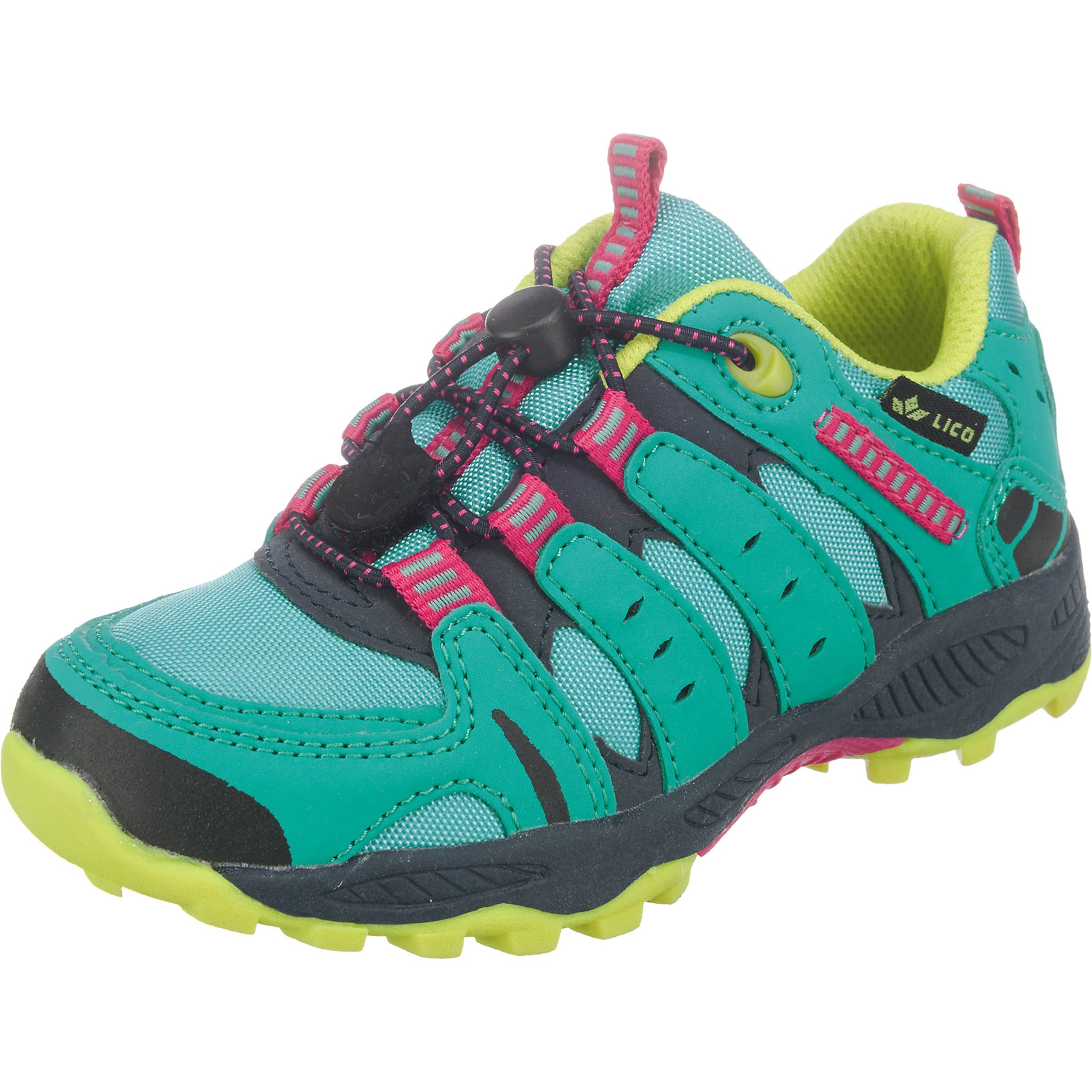 LICO Low shoe 'Fremont' in Green: front