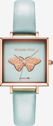 Victoria Hyde Analoog horloge 'Maida' in Blauw: voorkant