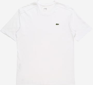 LACOSTE Regular Fit Funktionsshirt in Weiß: predná strana