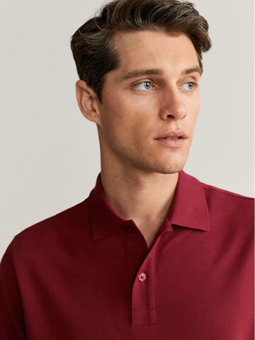 MANGO MAN Regular Fit Shirt 'REA' in Rot