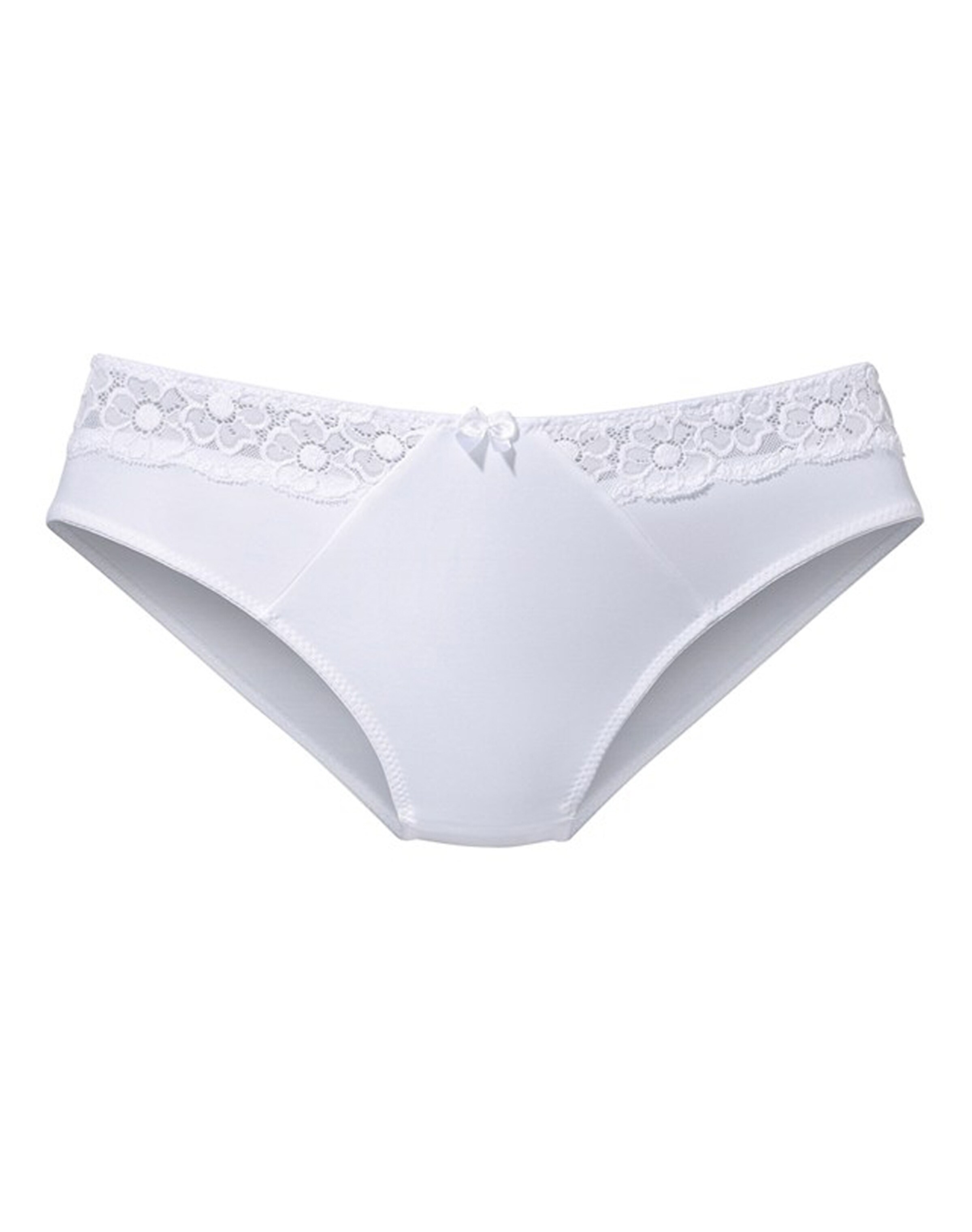 LASCANA Slip in White: front