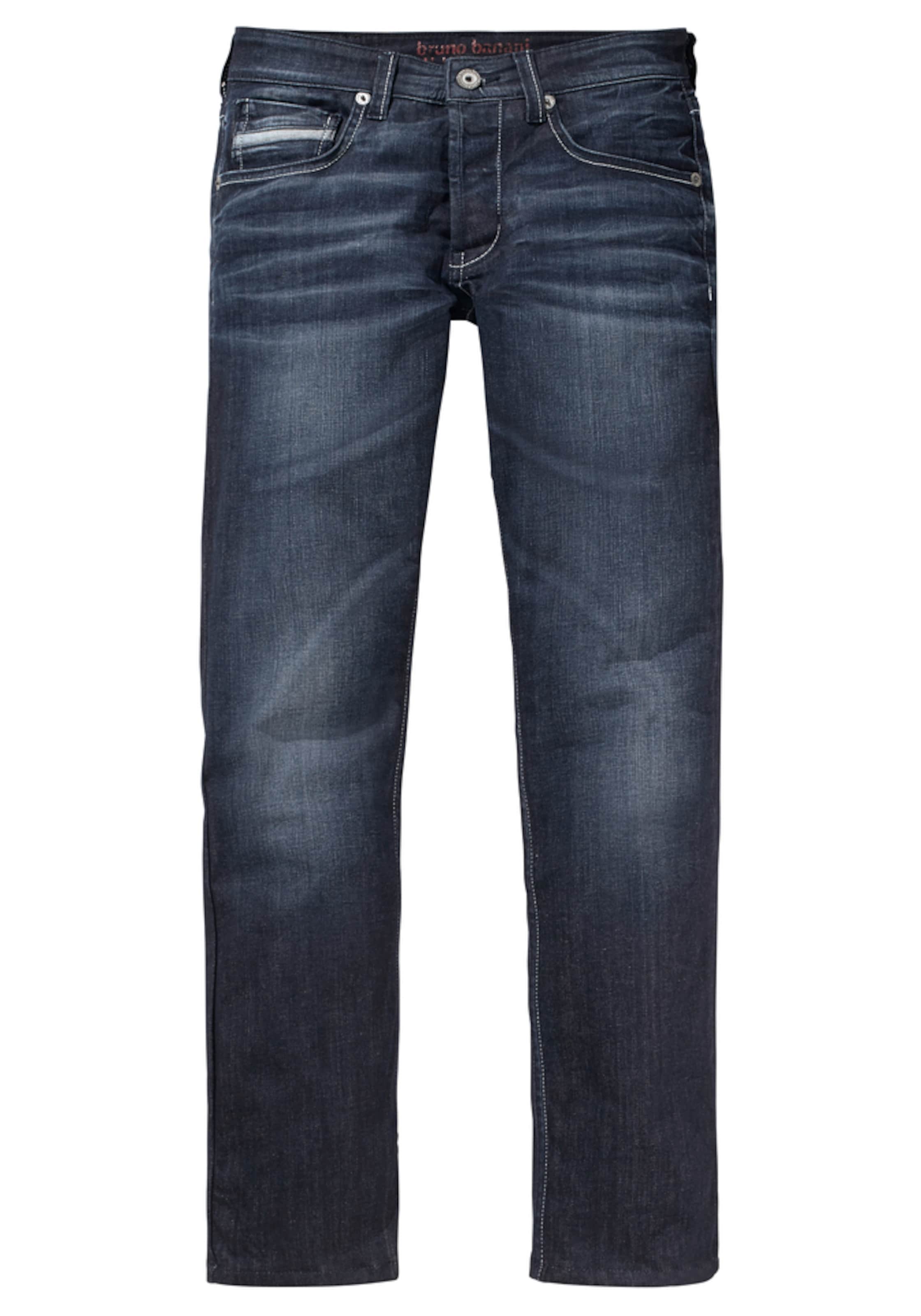 Bruno Banani Regular Straight-Jeans in Blau: Vorderseite