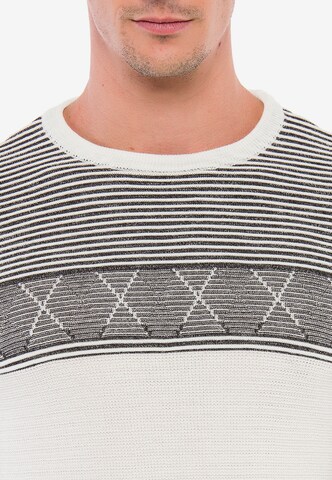 CIPO & BAXX Sweater in White