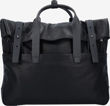 Harold's Document Bag in Black: front