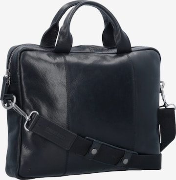 LEONHARD HEYDEN Document Bag 'Roma' in Black