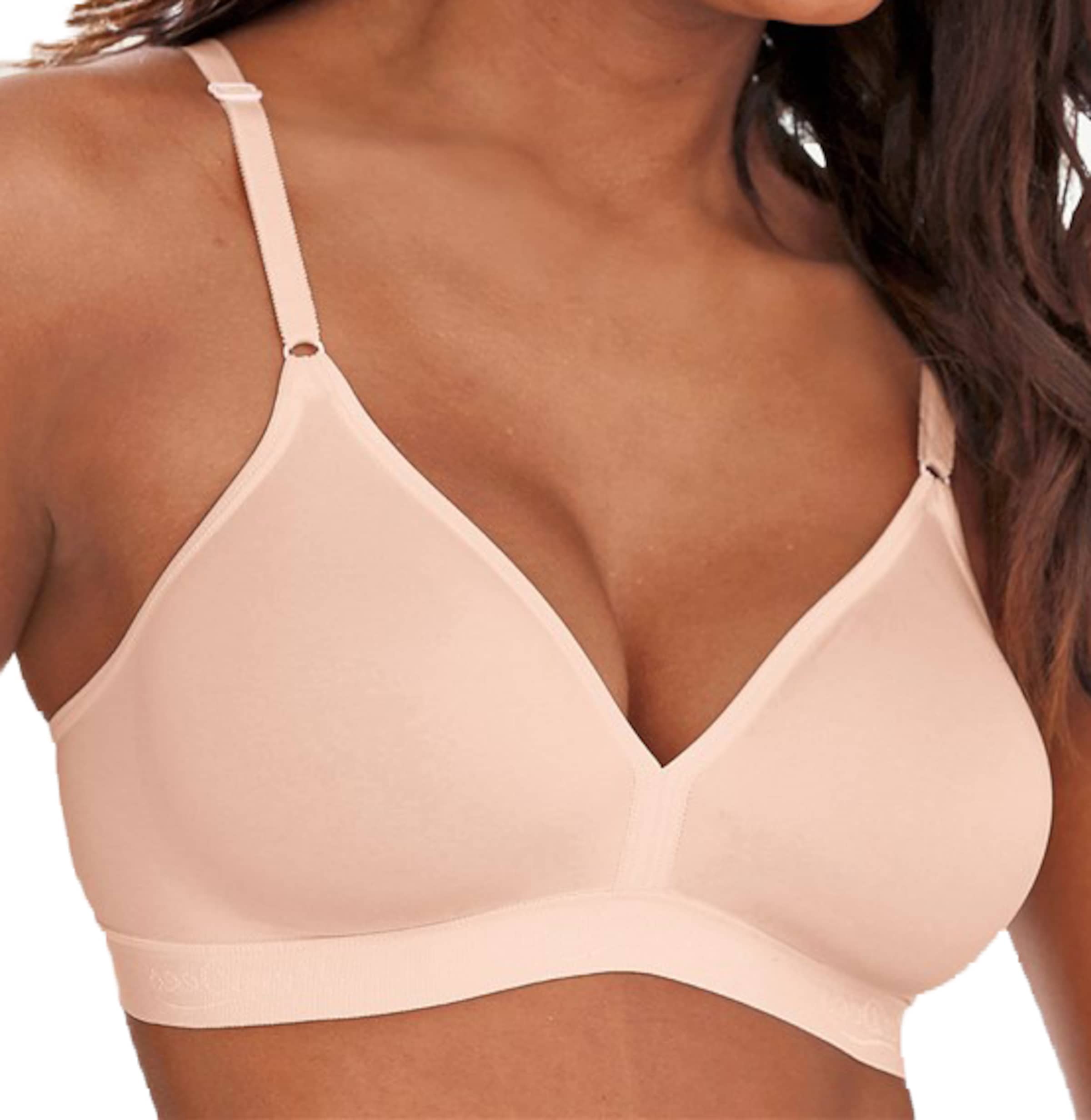 TRIUMPH Bustier Nedrček 'Microfun' | roza barva: sprednja stran