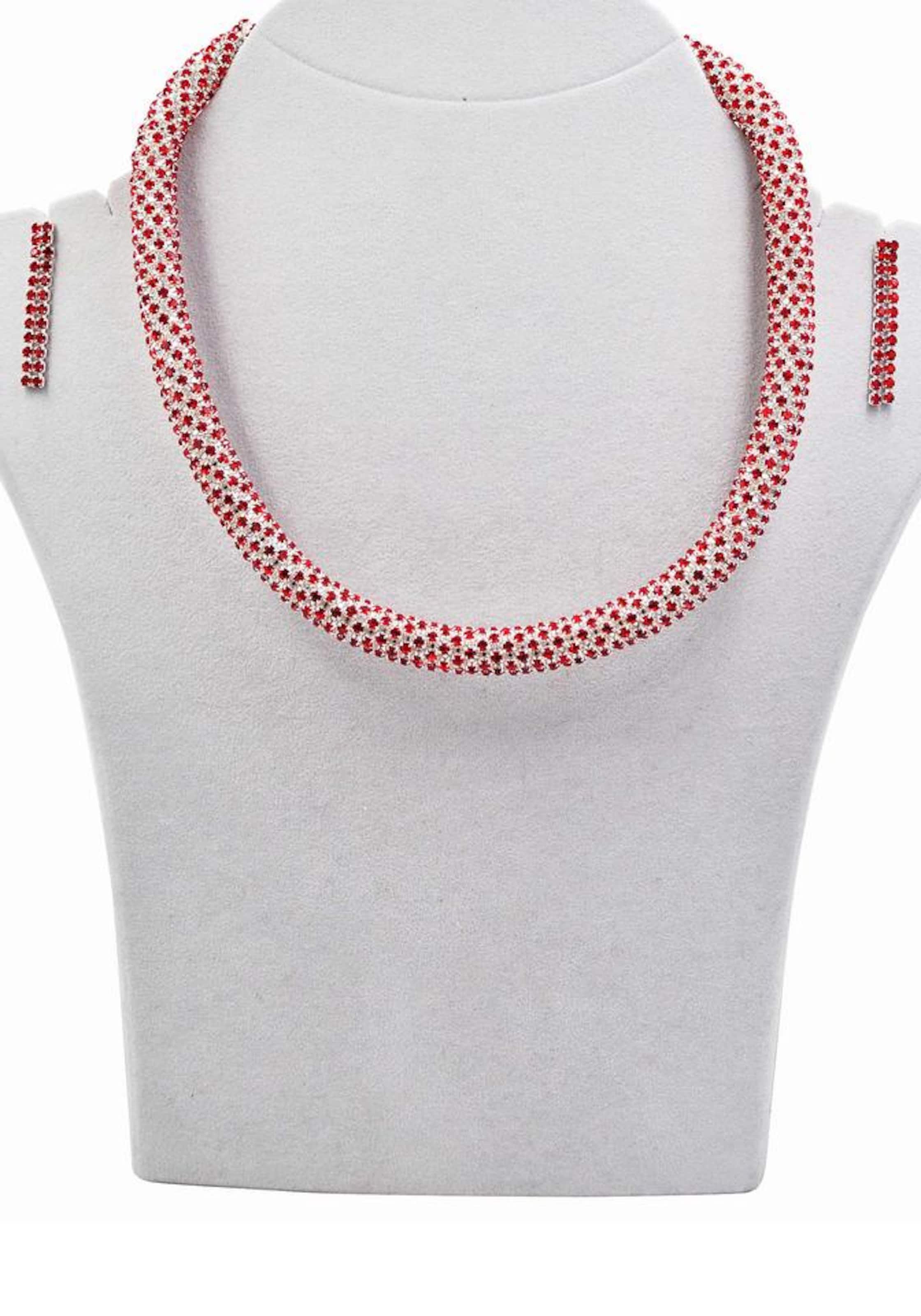 J. Jayz Schmuckset in Rot