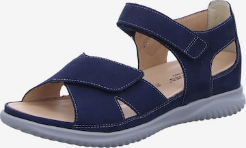 Hartjes Sandals in Blue: front