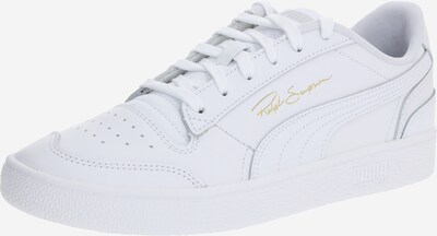 PUMA Baskets basses 'Ralph Sampson' en or / blanc, Vue avec produit