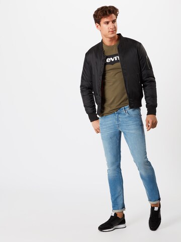 LEVI'S ® Normální Tričko – zelená
