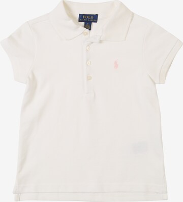 T-Shirt Polo Ralph Lauren en blanc : devant