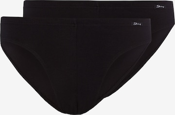 Slip Skiny en noir : devant