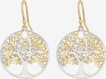 FIRETTI Earrings 'Lebensbaum' in Gold: front