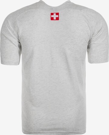 PUMA Shirt 'Schweiz Casuals Performance WM 2018' in Grau