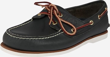 TIMBERLAND Mokassiin 'Classic 2 Eye', värv sinine: eest vaates