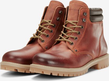 JACK & JONES Schnürboots 'STOKE' in Braun