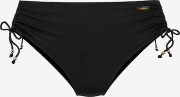 LASCANA Bikini hlačke 'Italy' | črna barva: sprednja stran
