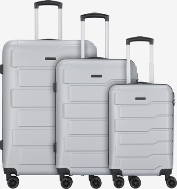 Nowi Suitcase Set 'Grand Canaria' in Silver