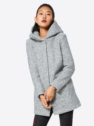 ONLY Between-Seasons Coat in Grey: front