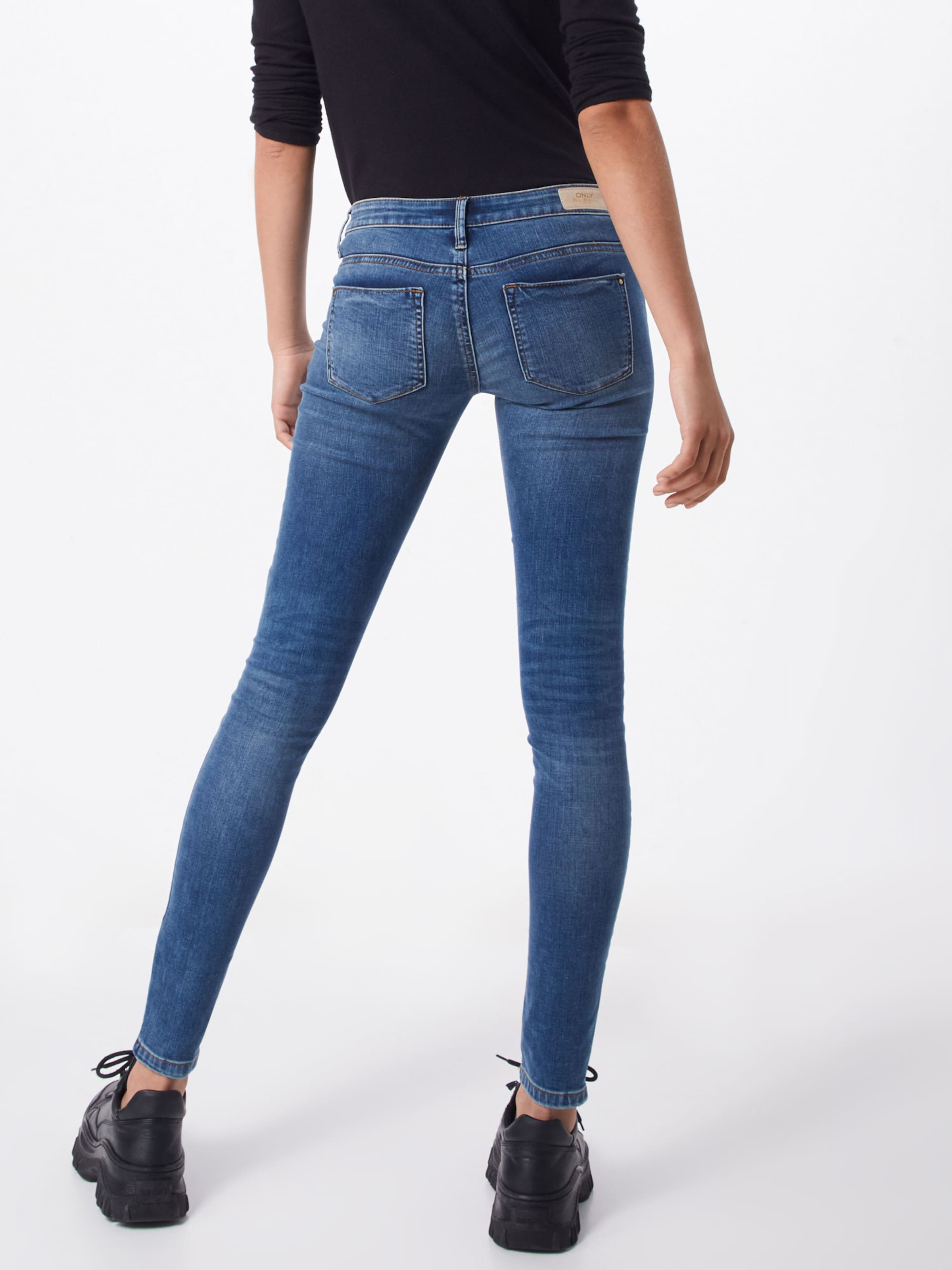 Skinny Jeans 'Coral' de la ONLY pe albastru