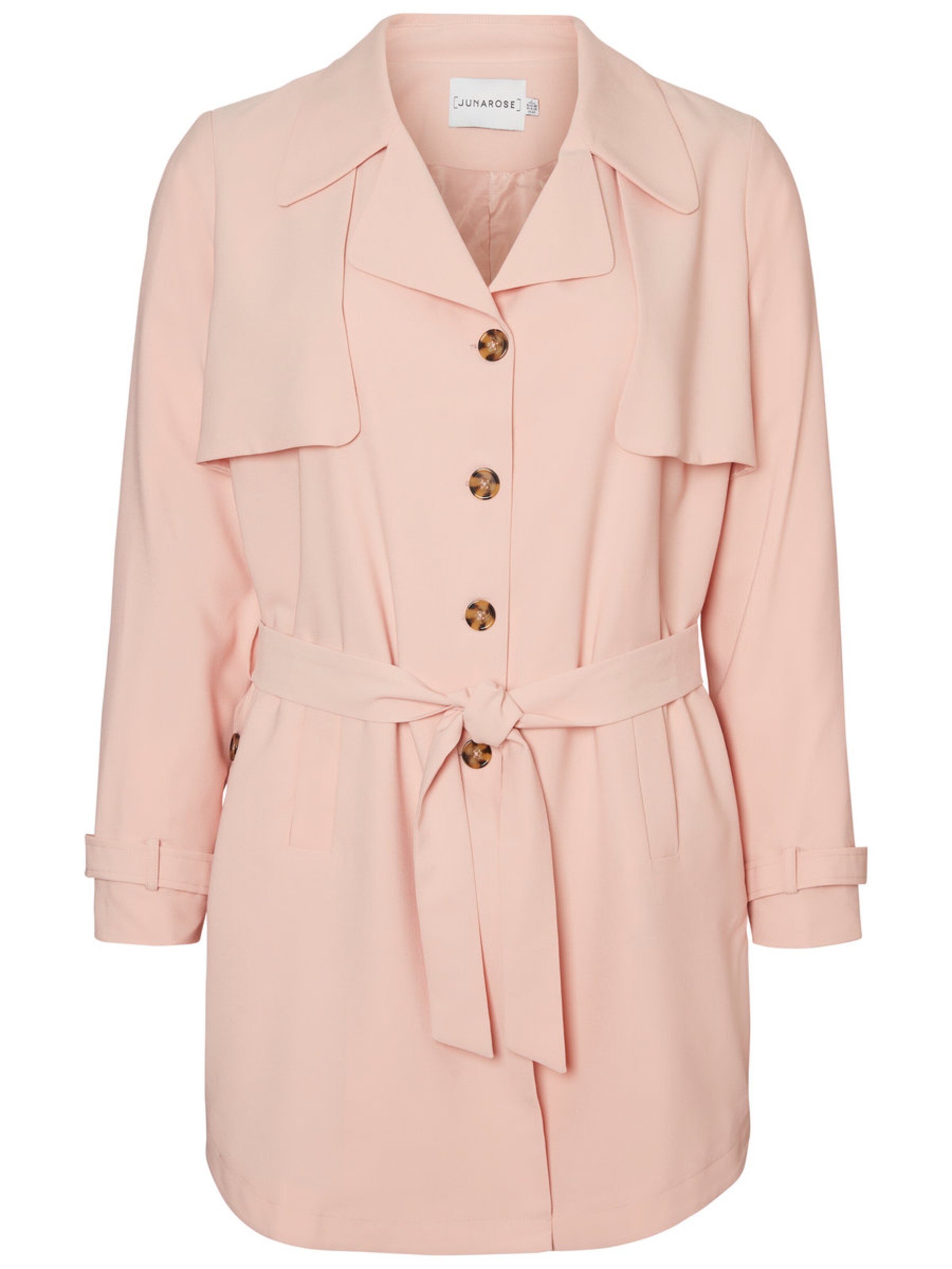 Junarose - Tussenmantel in de kleur Rosa