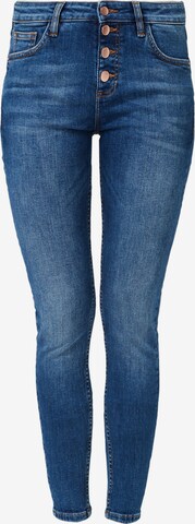 QS Skinny Jeans 'Sadie' in Blau: predná strana