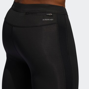 ADIDAS SPORTSWEAR Skinny Workout Pants 'Own the Run' in Black